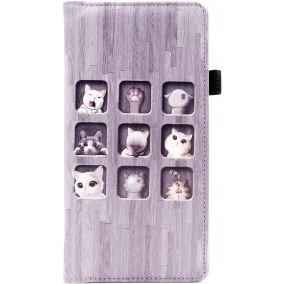 Checkbook Cover for Men & Women RFID Leather Check Book Holder Wallet - Picture 1 of 1